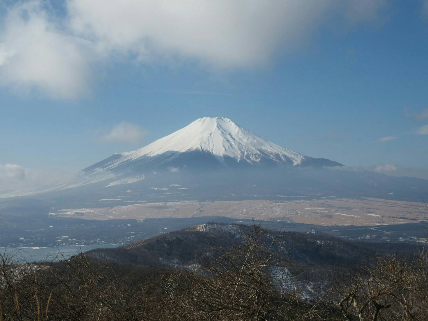 富士山を石割山から愛でる